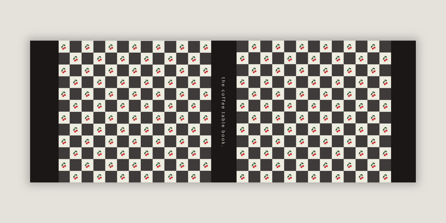 Checkered Cherry - Peppercorn Black