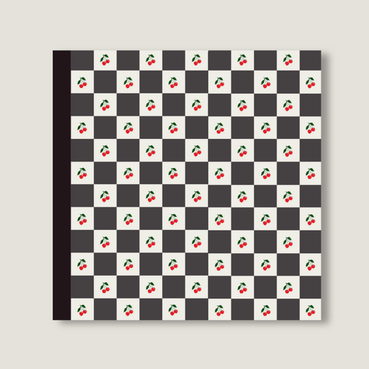 Checkered Cherry - Peppercorn Black