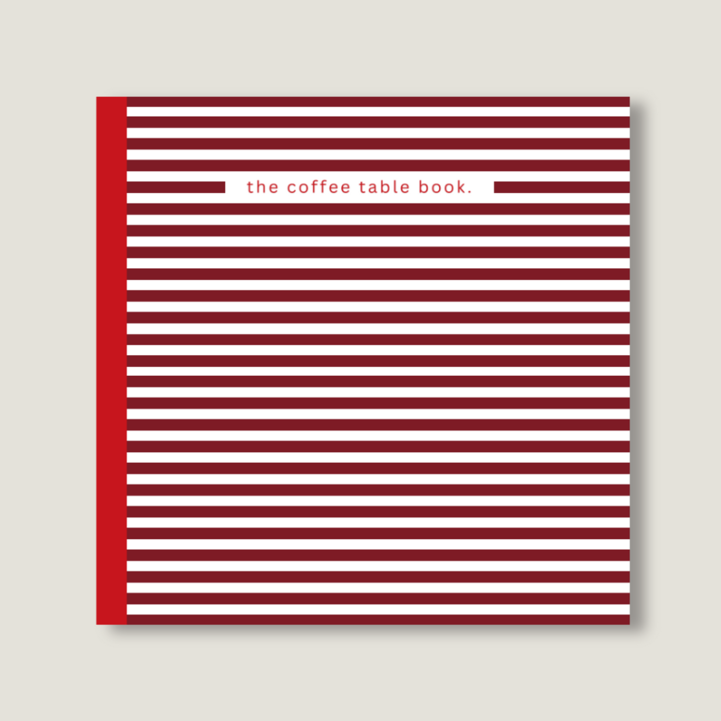 Original Striped - Vibrant Red